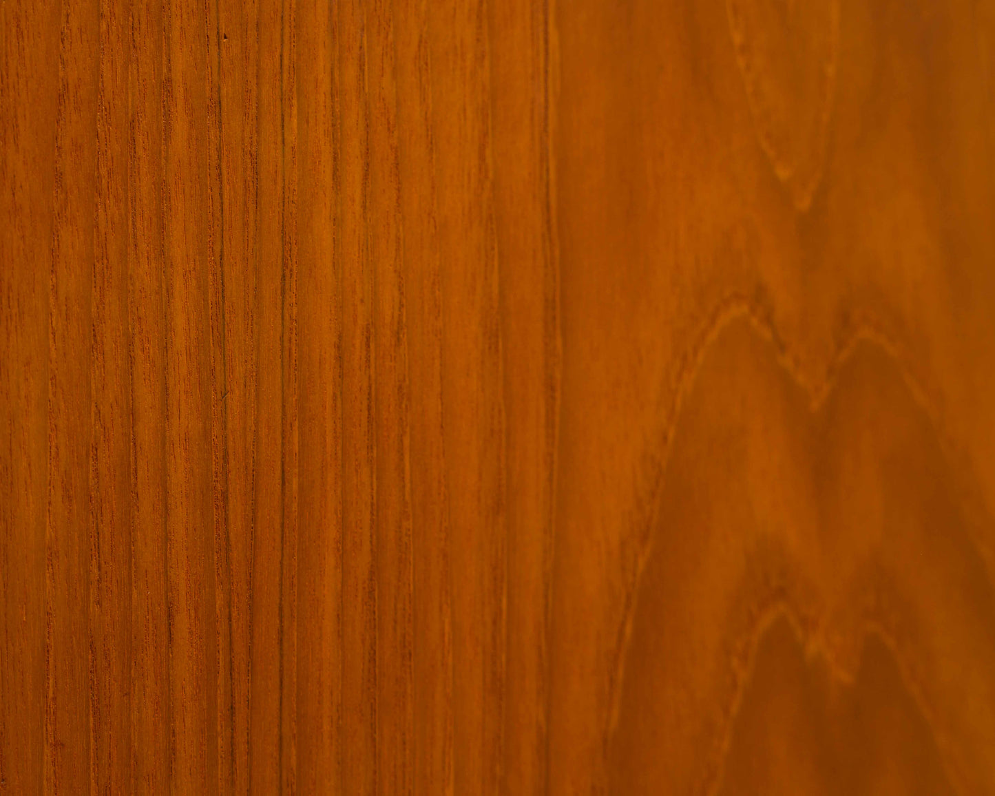 60er-Jahre-Highboard in Teakholz. Hersteller Ulferts, Tibro Sweden, restauriert