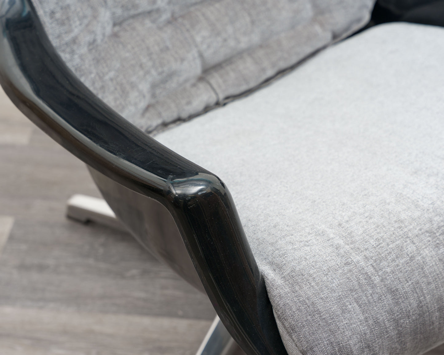 Space-Age-Sessel, Lounge-Sessel. Design: Alf Svenson & Yngvar Sandström für Dux Sweden
