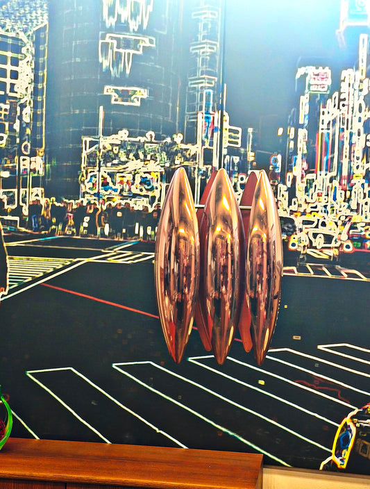 Fog und morup, Kupfer Deckenleuchte, Modell Kastor. Design jo Hammerborg, Dänemark