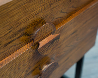70s xs sideboard in rosewood, restored.
