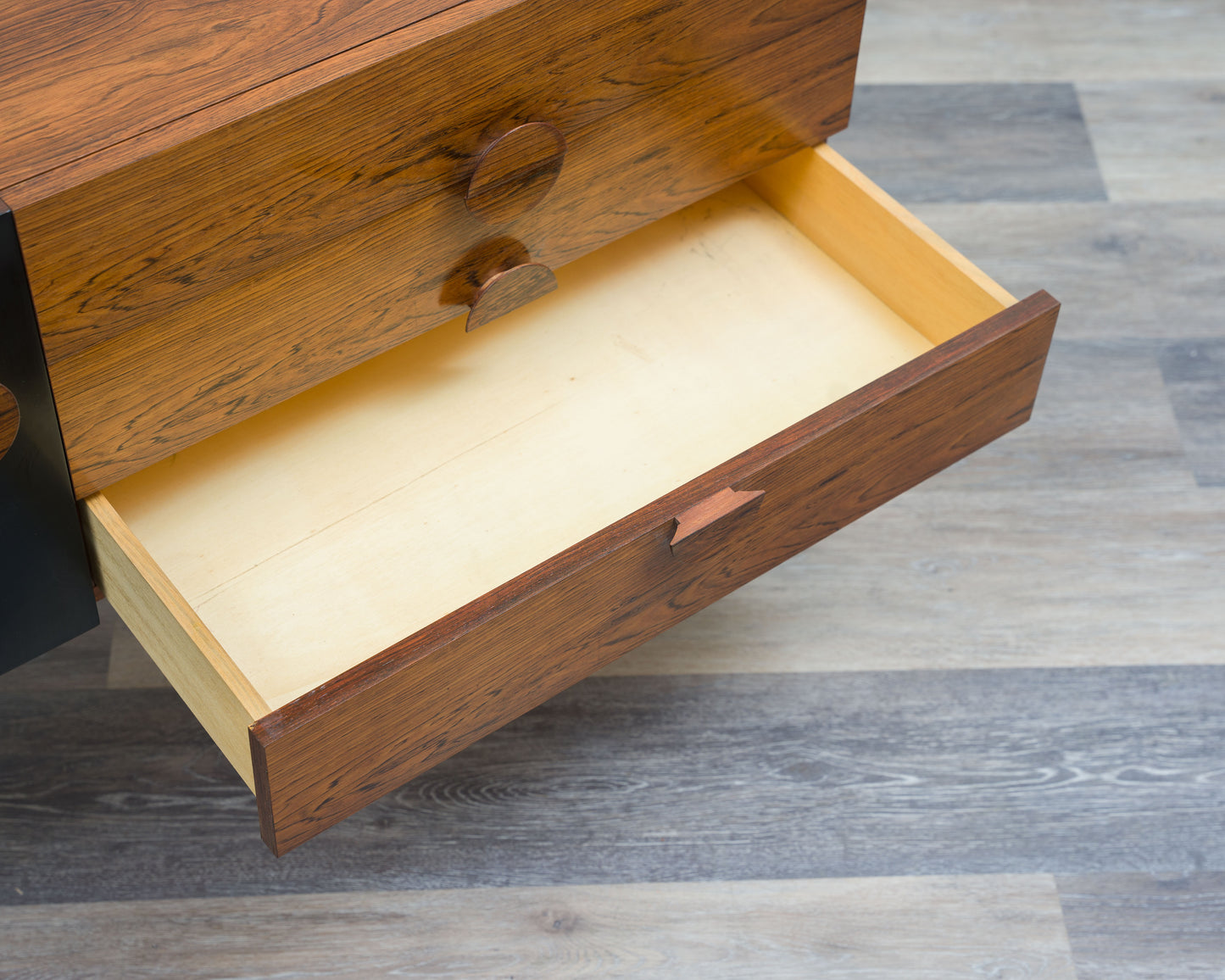 70s xs sideboard in rosewood, restored.