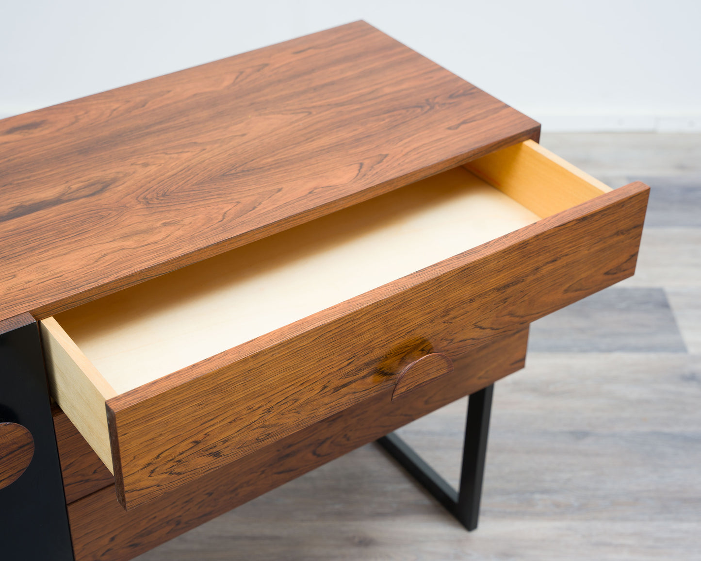 70s xs sideboard in rosewood, restored.