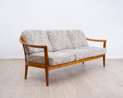 Canapé vintage 3 places des années 70, fabricant Wilhelm Knoll, Mid-Century