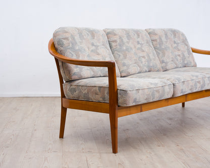 Canapé vintage 3 places des années 70, fabricant Wilhelm Knoll, Mid-Century