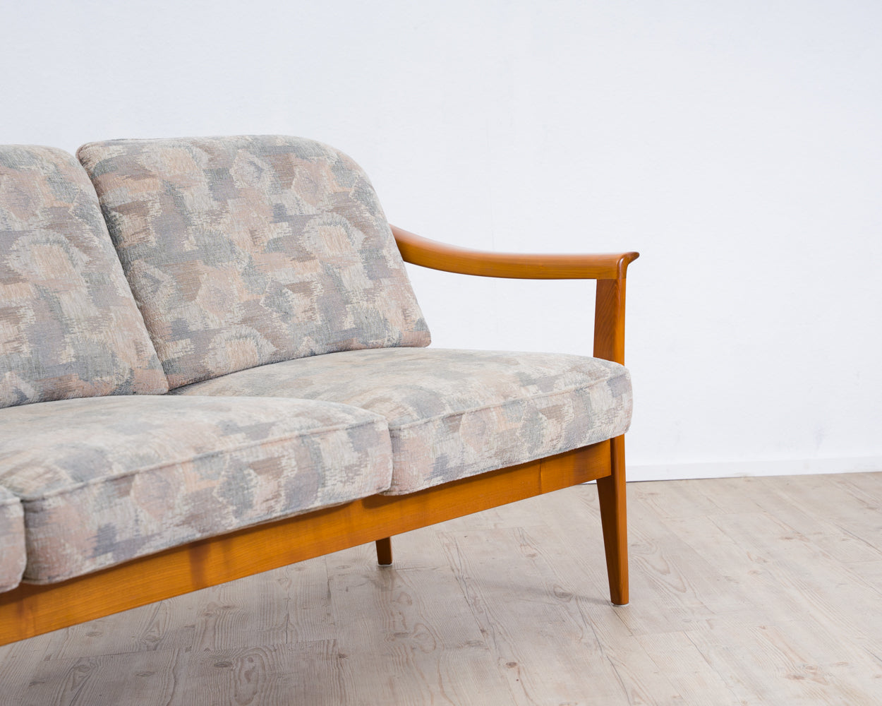Canapé vintage 3 places des années 70, fabricant Wilhelm Knoll, Mid-Century