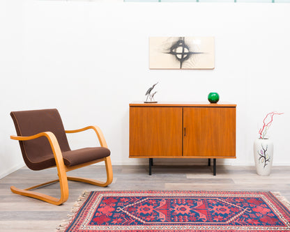 Chaise cantilever des années 1950, dans le style d'Alvar Aalto, en état d'origine.