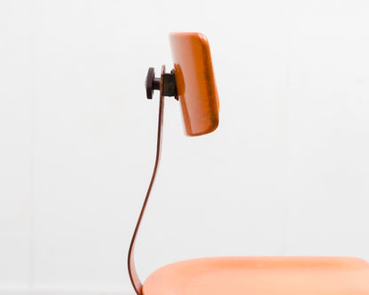 Chaise de bureau/chaise d'architecte au design industriel, fabricant Ama-Elastik, modèle 350