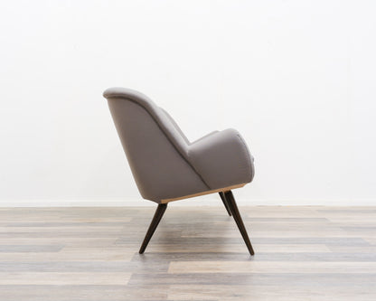 2.5-seater cocktail sofa, 1950s. Professionally restored