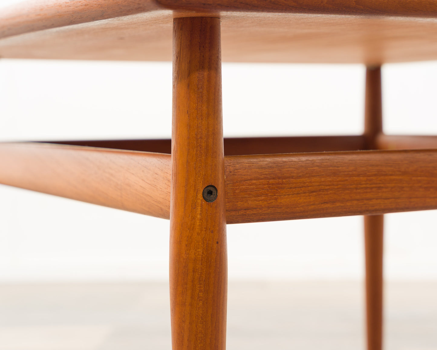 Dänischer Couchtisch Design, Grete Jalk, Teakholz 60er Jahre