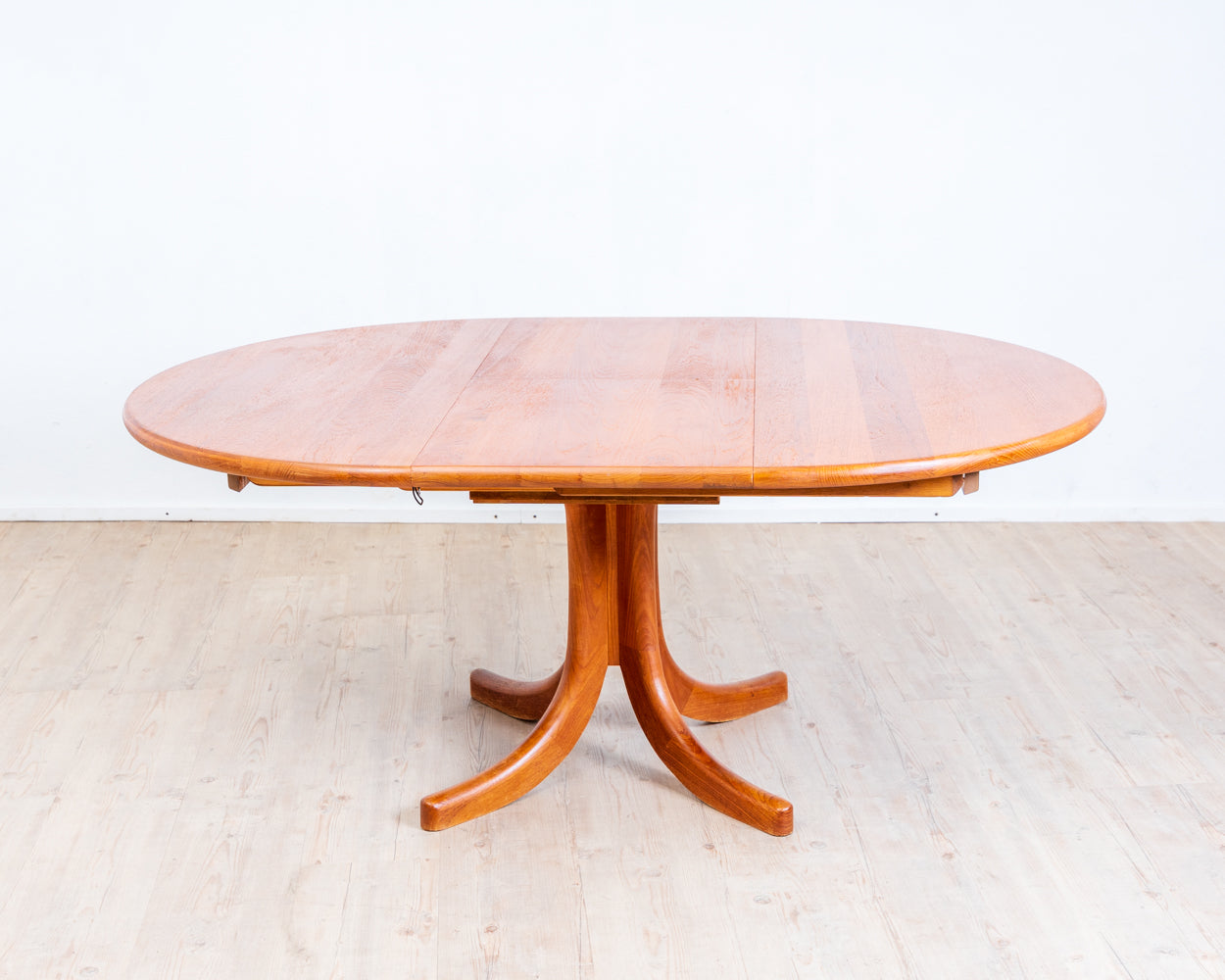 70s Dining Table in Solid Teak, Scandinavian Design