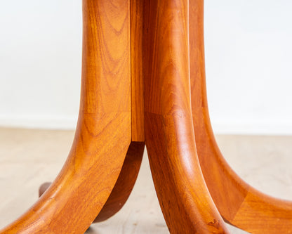 70s Dining Table in Solid Teak, Scandinavian Design