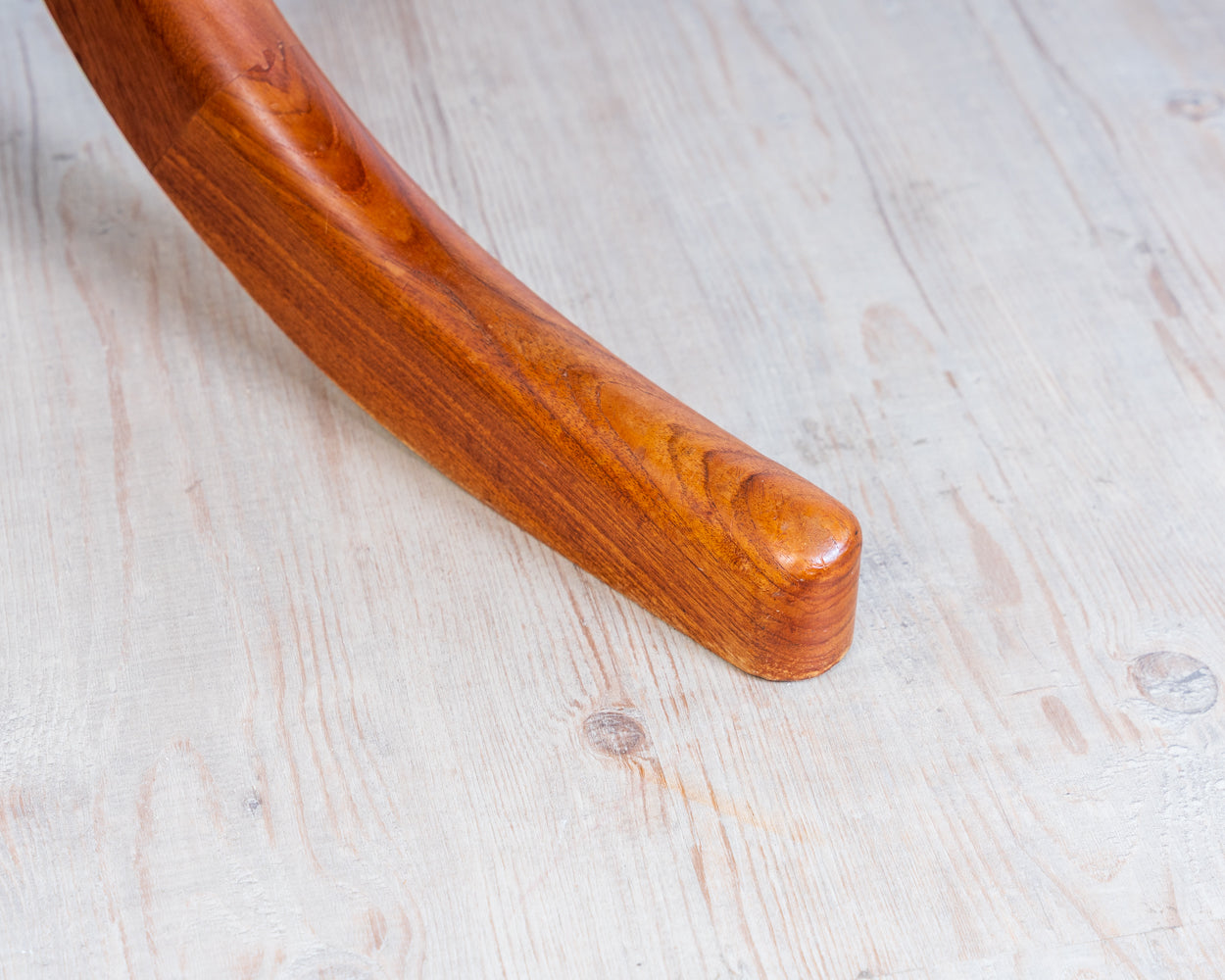 70s Dining Table in Solid Teak, Scandinavian Design
