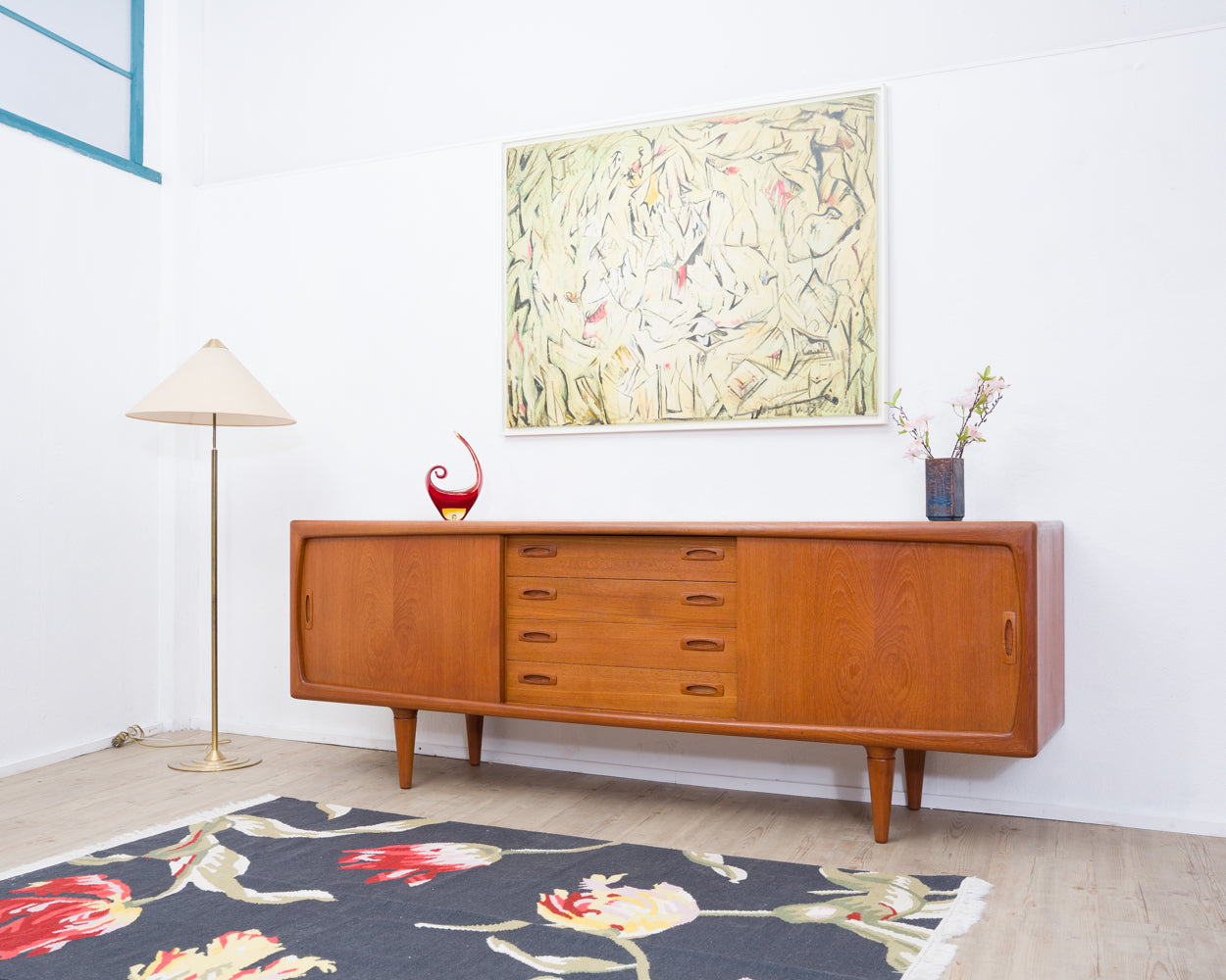 Enfilade en teck, H.P Hansen Made in Danemark