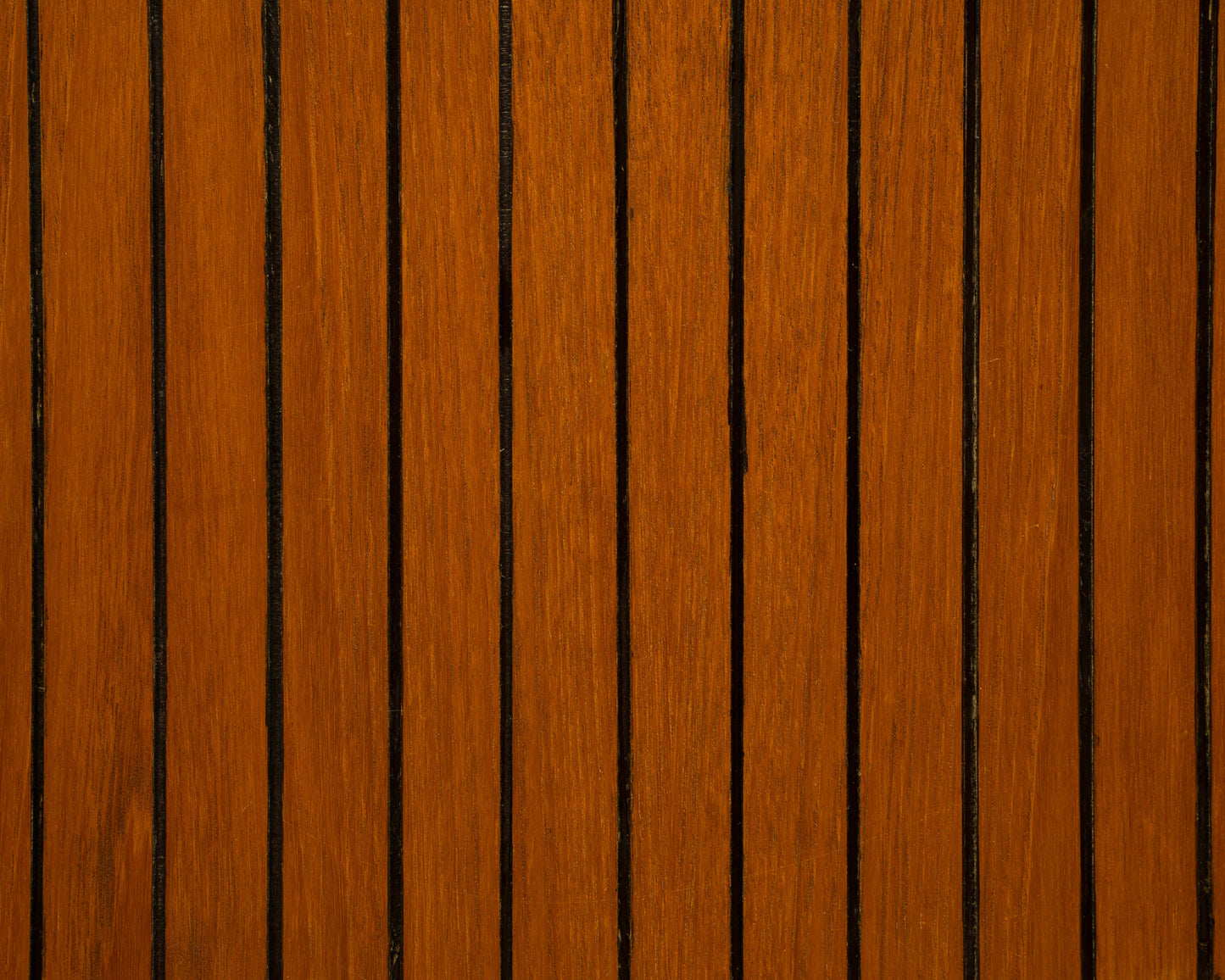Teak highboard with fluted doors, 1960s