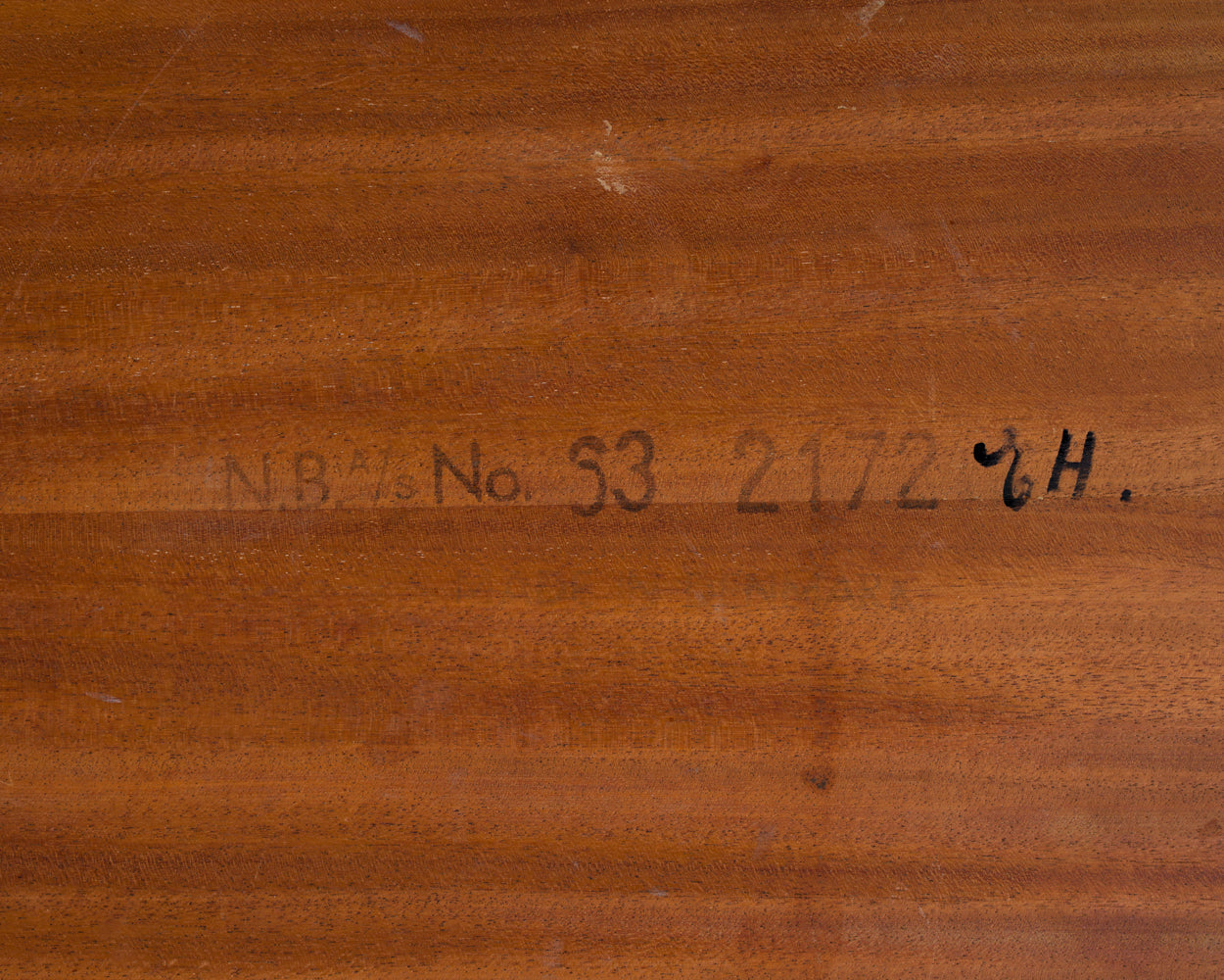 60s teak coffee table by Danish designer Nils Bach