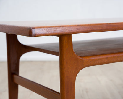 60s teak coffee table by Danish designer Nils Bach