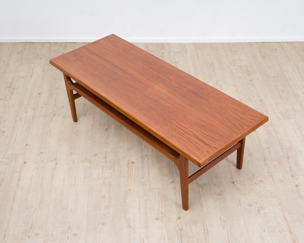 60s teak coffee table by Danish designer Nils Bach