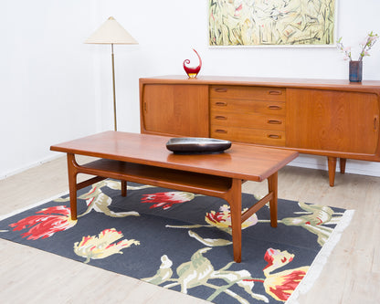60s teak coffee table by Danish designer Nils Bach