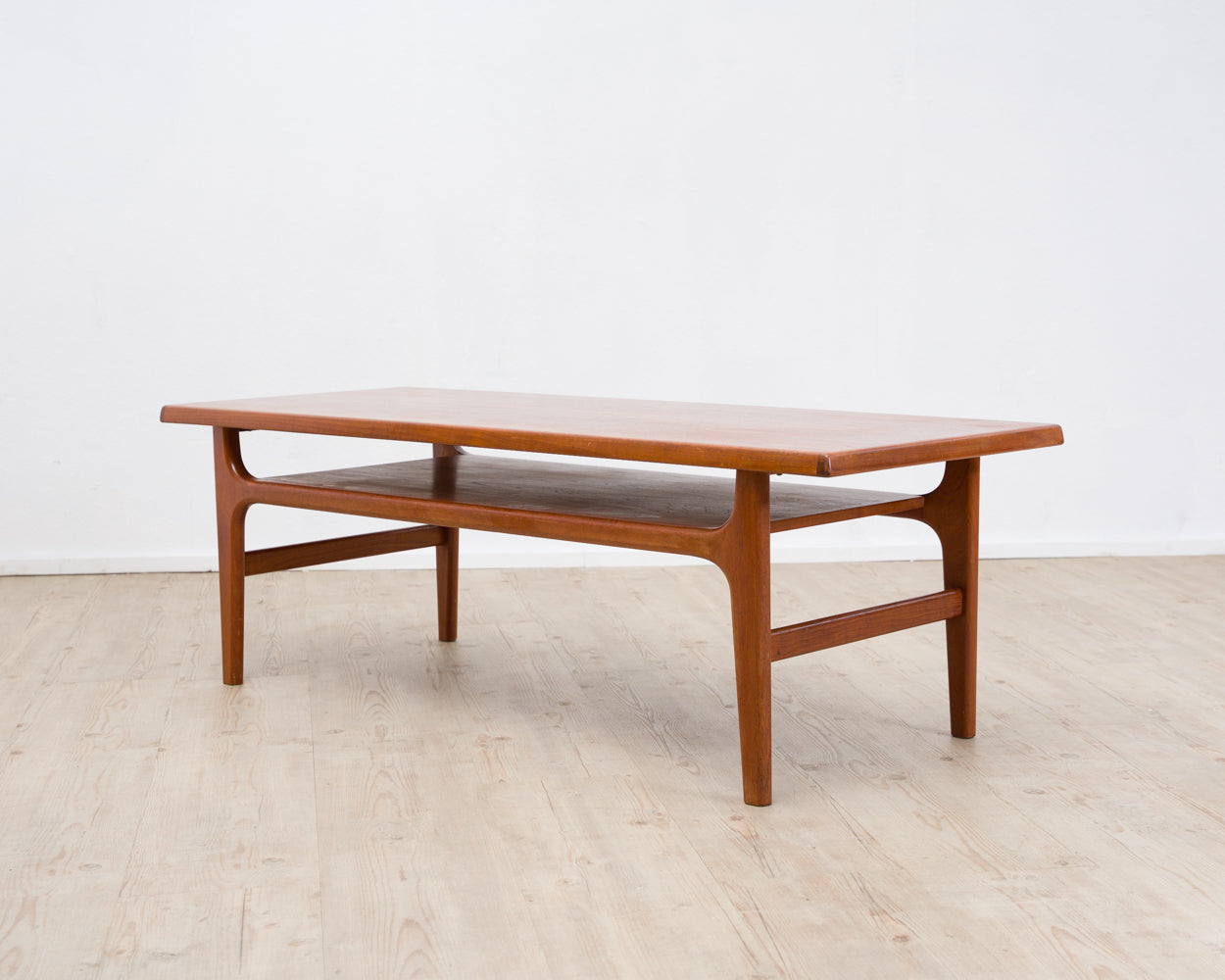 60s teak coffee table by Danish designer Nils Bach