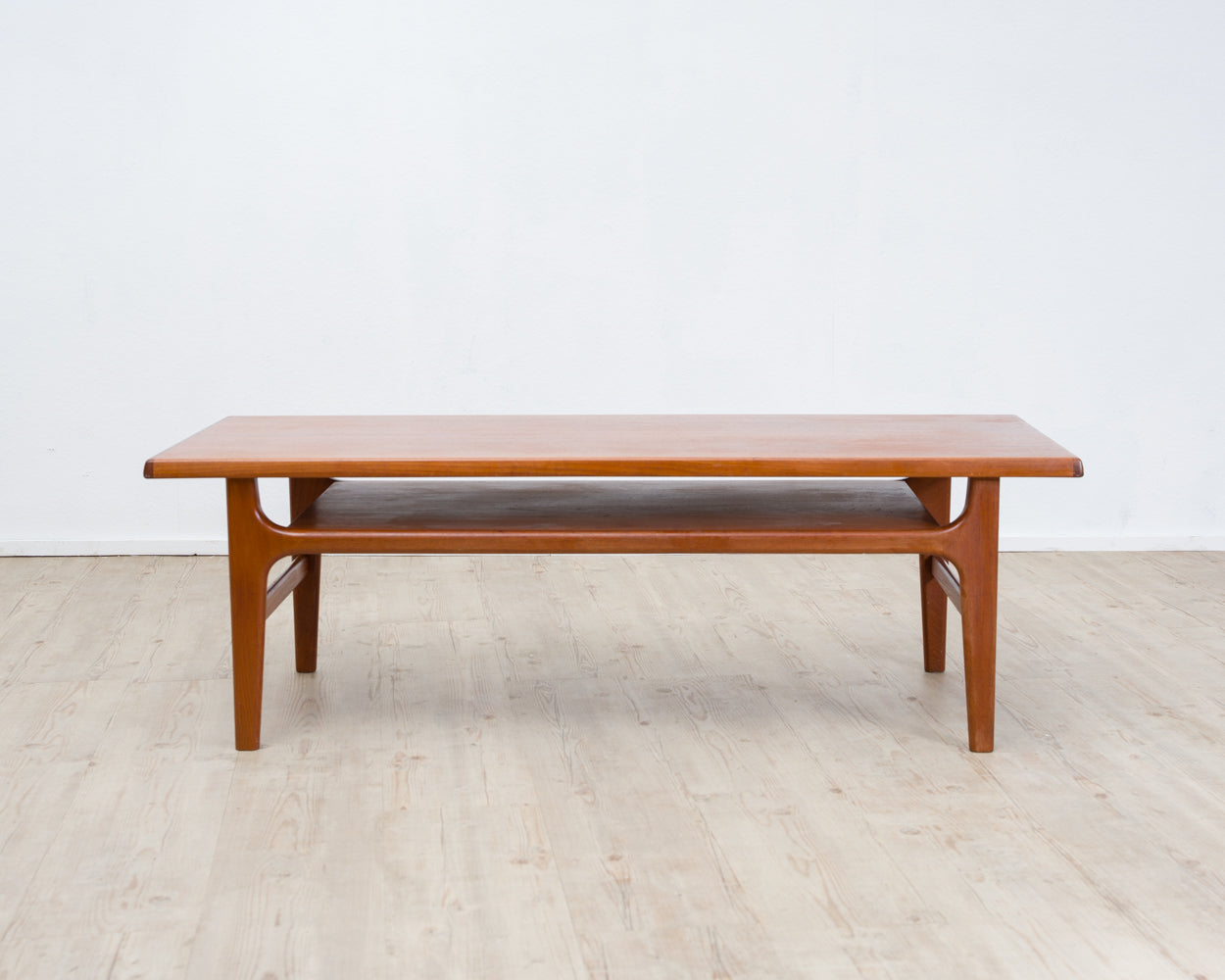 60s teak coffee table by Danish designer Nils Bach