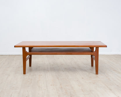 60s teak coffee table by Danish designer Nils Bach
