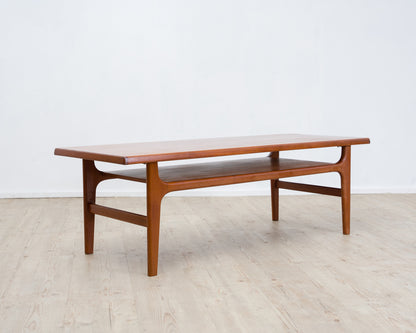 60s teak coffee table by Danish designer Nils Bach