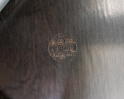 Ensemble de 6 chaises Pagholz au design bicolore, édition Pag Presswerke.