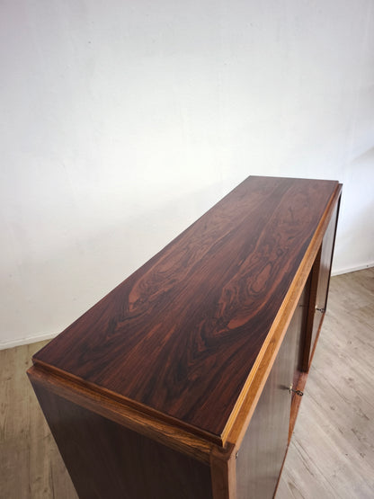Art Deco Kommode/ Highboard 20er Jahre Palisander