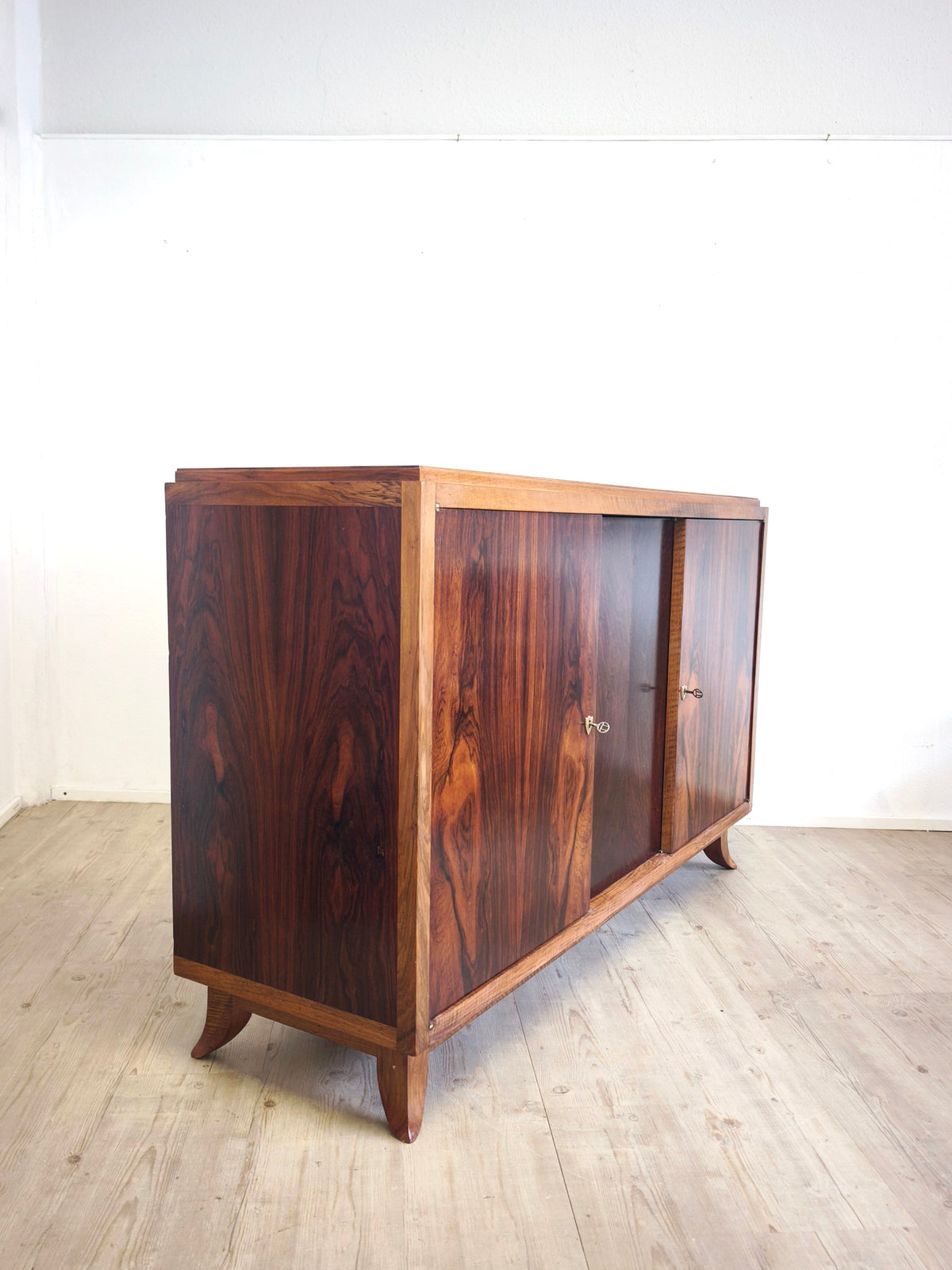 Art Deco Kommode/ Highboard 20er Jahre Palisander