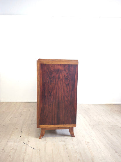 Art Deco Kommode/ Highboard 20er Jahre Palisander