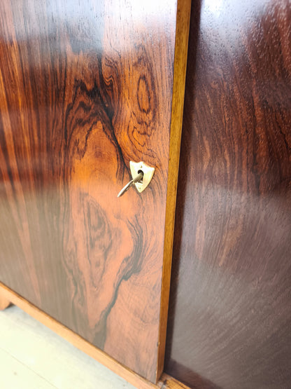 Art Deco Kommode/ Highboard 20er Jahre Palisander