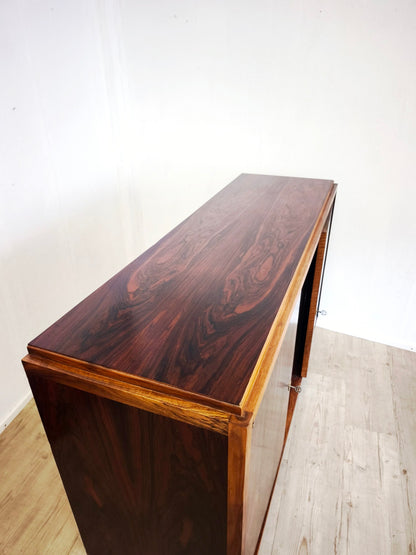 Art Deco Kommode/ Highboard 20er Jahre Palisander
