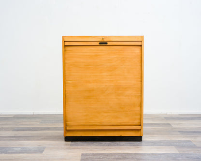 Roller shutter cabinet/filing cabinet, 1950s. Manufacturer: Ekawerk