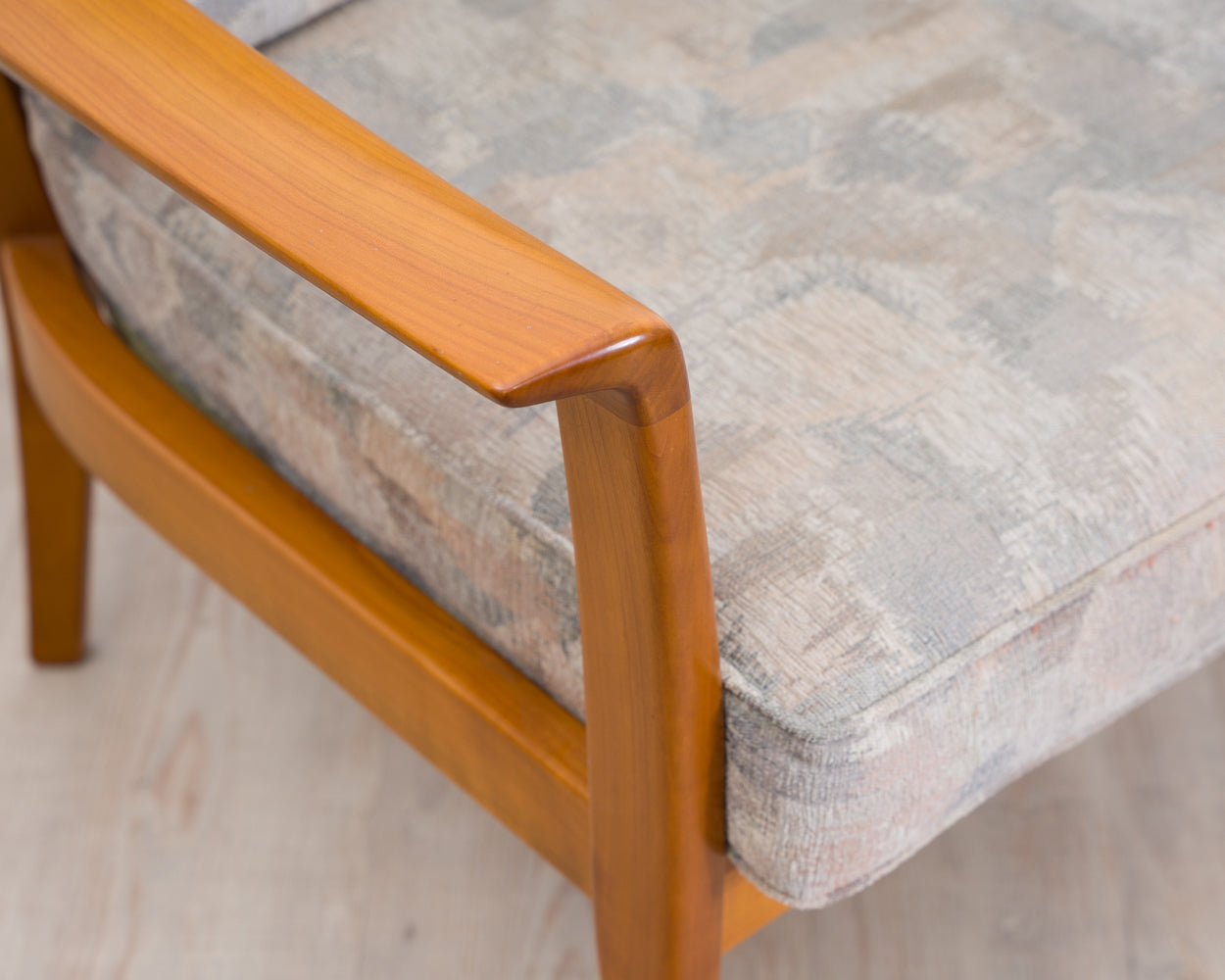 Fauteuil vintage des années 70, fabricant Wilhelm Knoll, Mid-Century