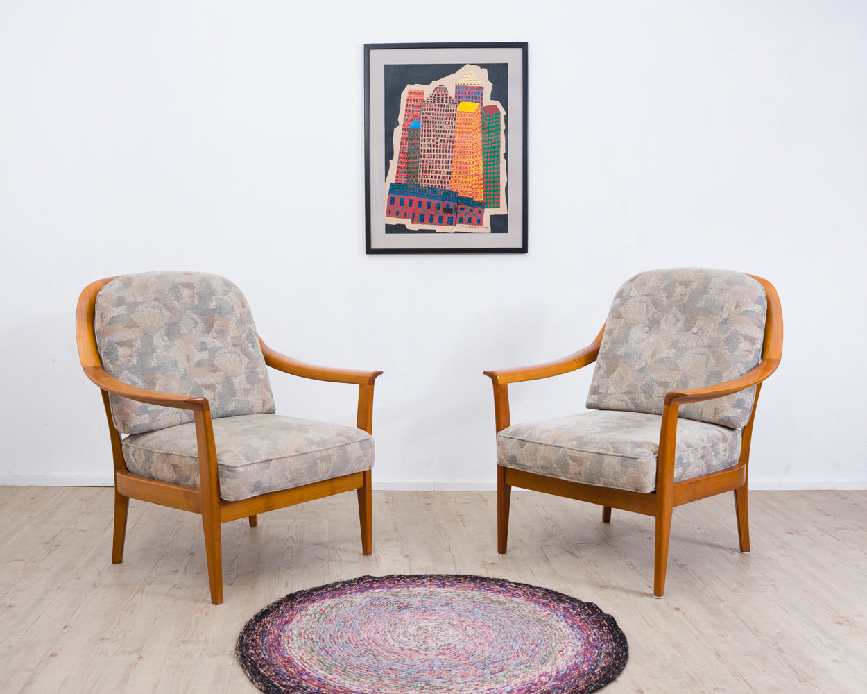 Fauteuil vintage des années 70, fabricant Wilhelm Knoll, Mid-Century
