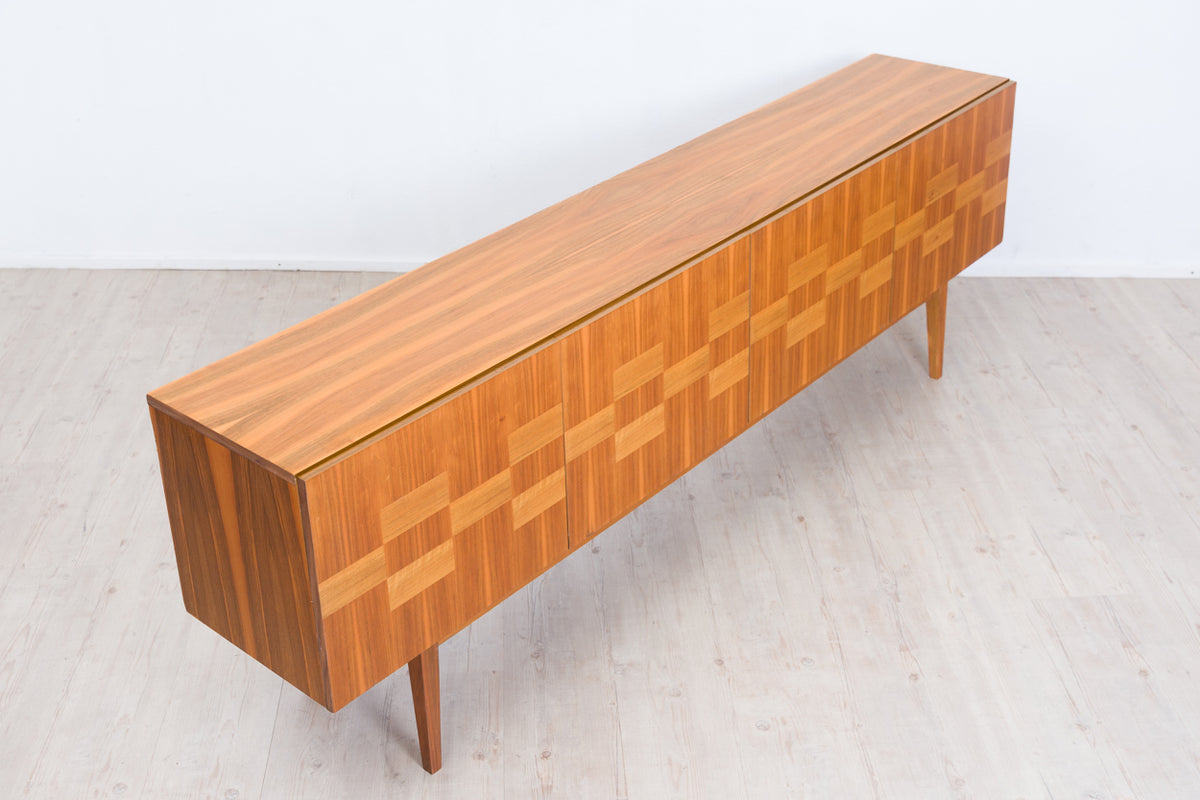 XL mid-century walnut sideboard – 1960s, Sweden