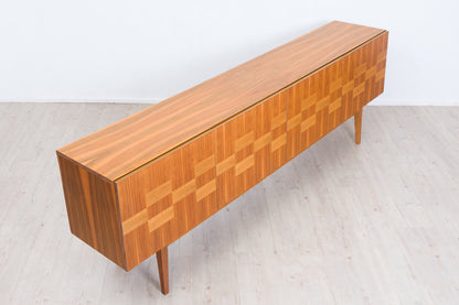 XL mid-century walnut sideboard – 1960s, Sweden