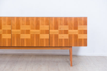 XL mid-century walnut sideboard – 1960s, Sweden
