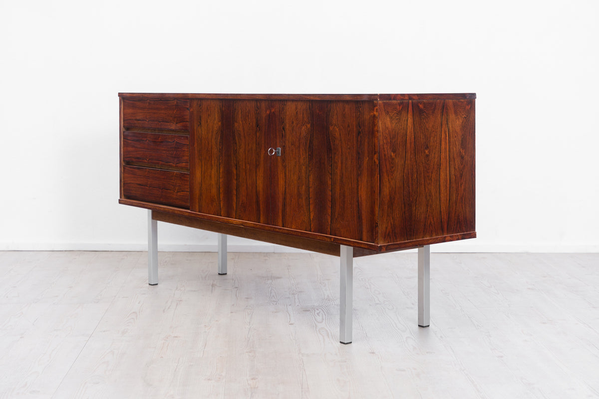 Sideboard aus den 70er-Jahren in Palisander, professionell restauriert