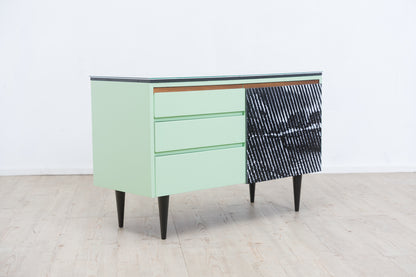 Sideboard “Woodcut in Space” – Dieter Zurnieden