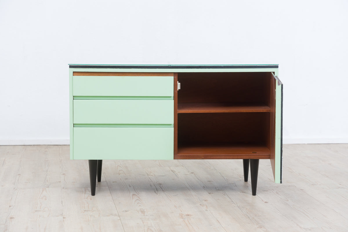 Sideboard “Woodcut in Space” – Dieter Zurnieden