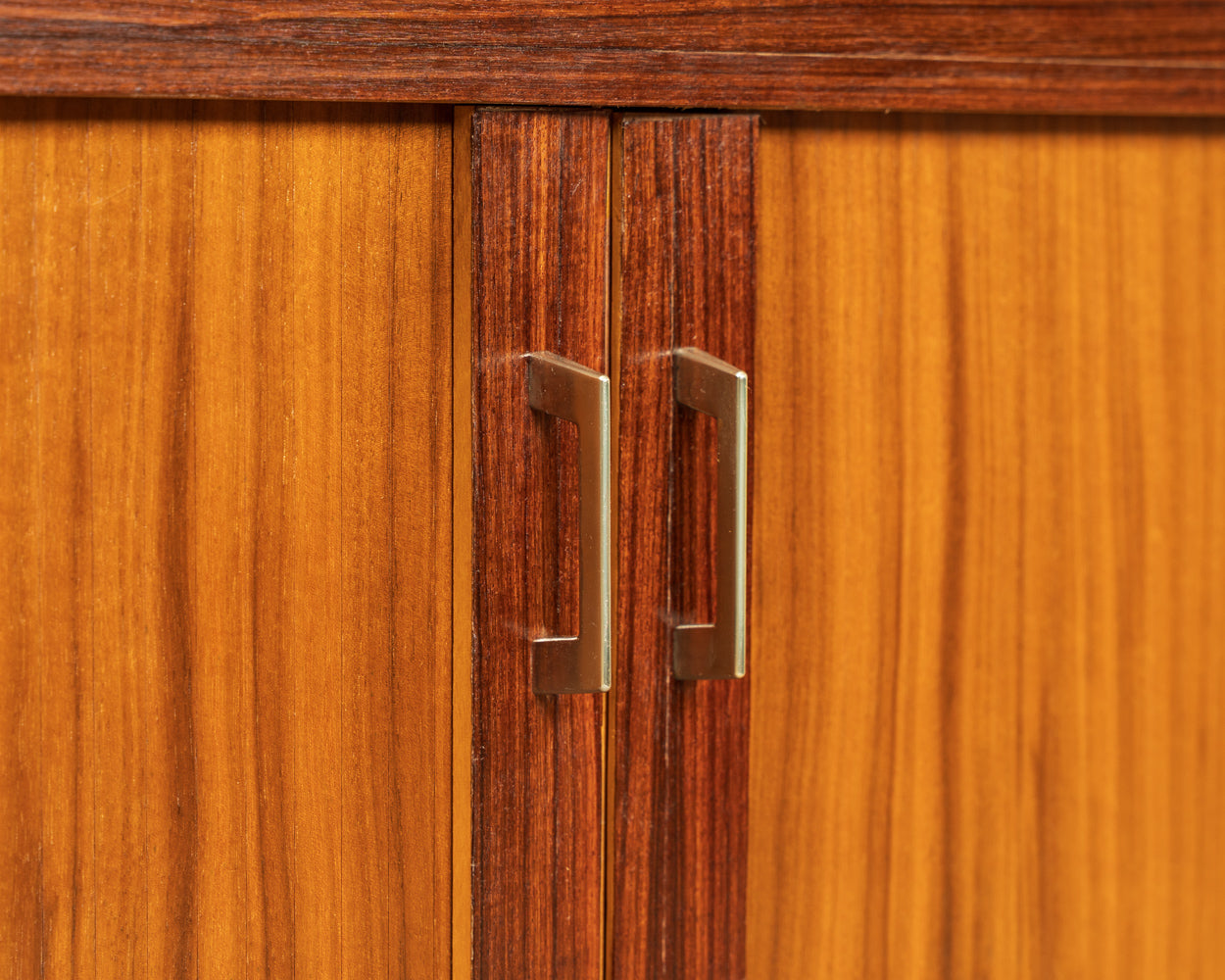 1970s sideboard with sliding doors
