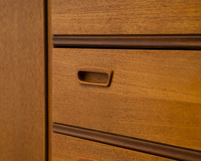 Teakholz Sideboard im Skandinavische Design, Hersteller Bartels
