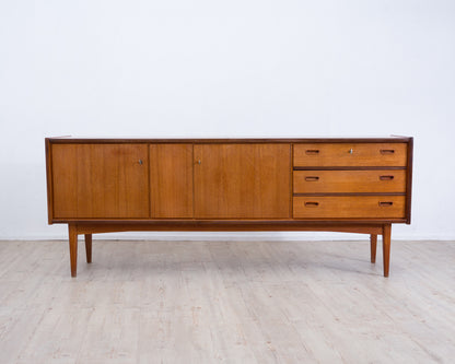 Teakholz Sideboard im Skandinavische Design, Hersteller Bartels