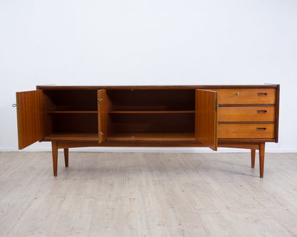 Teakholz Sideboard im Skandinavische Design, Hersteller Bartels