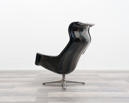 Space-Age-Sessel, Lounge-Sessel. Design: Alf Svenson & Yngvar Sandström für Dux Sweden