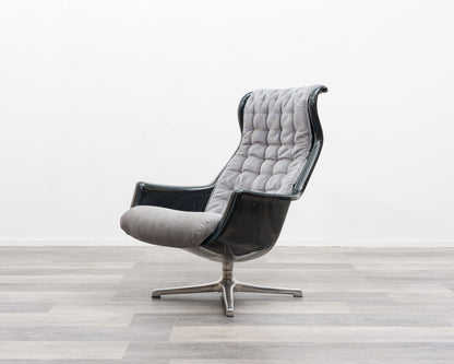 Space-Age-Sessel, Lounge-Sessel. Design: Alf Svenson & Yngvar Sandström für Dux Sweden