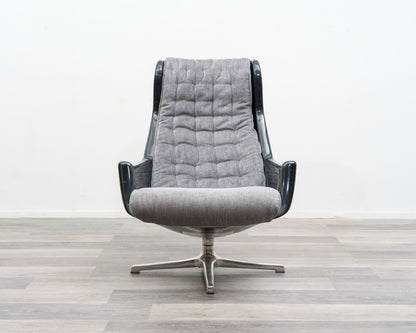 Space-Age-Sessel, Lounge-Sessel. Design: Alf Svenson & Yngvar Sandström für Dux Sweden