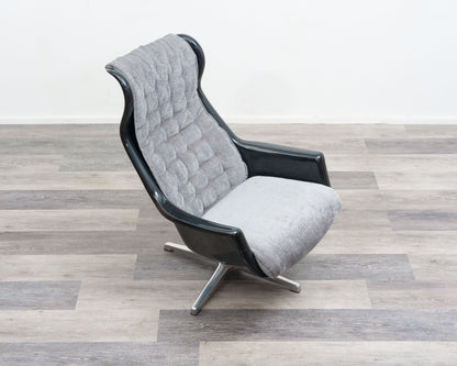 Space-Age-Sessel, Lounge-Sessel. Design: Alf Svenson & Yngvar Sandström für Dux Sweden