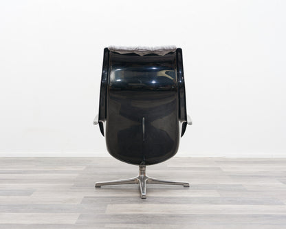 Space-Age-Sessel, Lounge-Sessel. Design: Alf Svenson & Yngvar Sandström für Dux Sweden